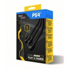 Кабель для зарядки джойстиков Dualshock 4 Charge & Play Cable (3м, ORB/Steelplay), ,